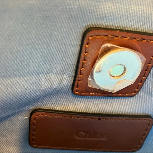 Chloe denim tote new with tags - Picture 6 of 10